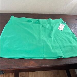 Liz Claiborne Lizwear Green Pull-On Skort NWT Sz XXL